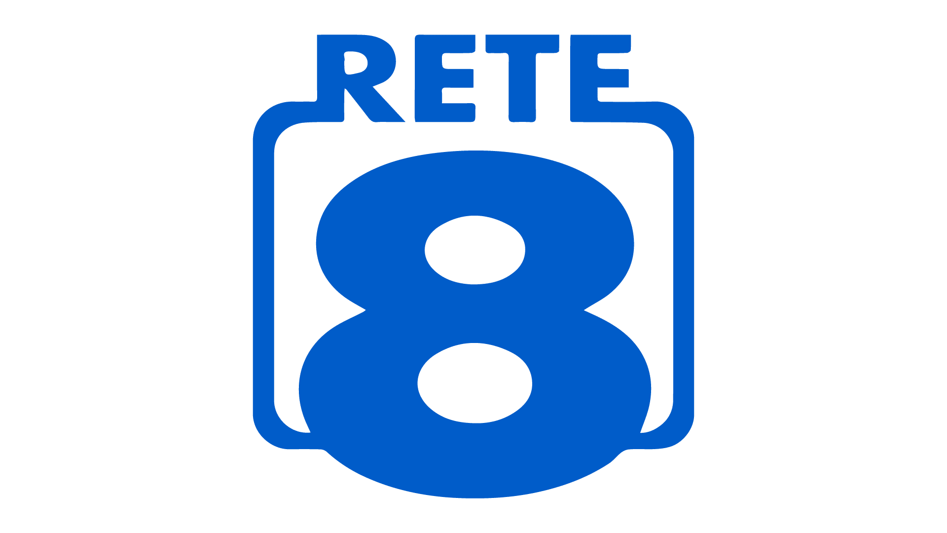Rete8 in diretta, live logo
