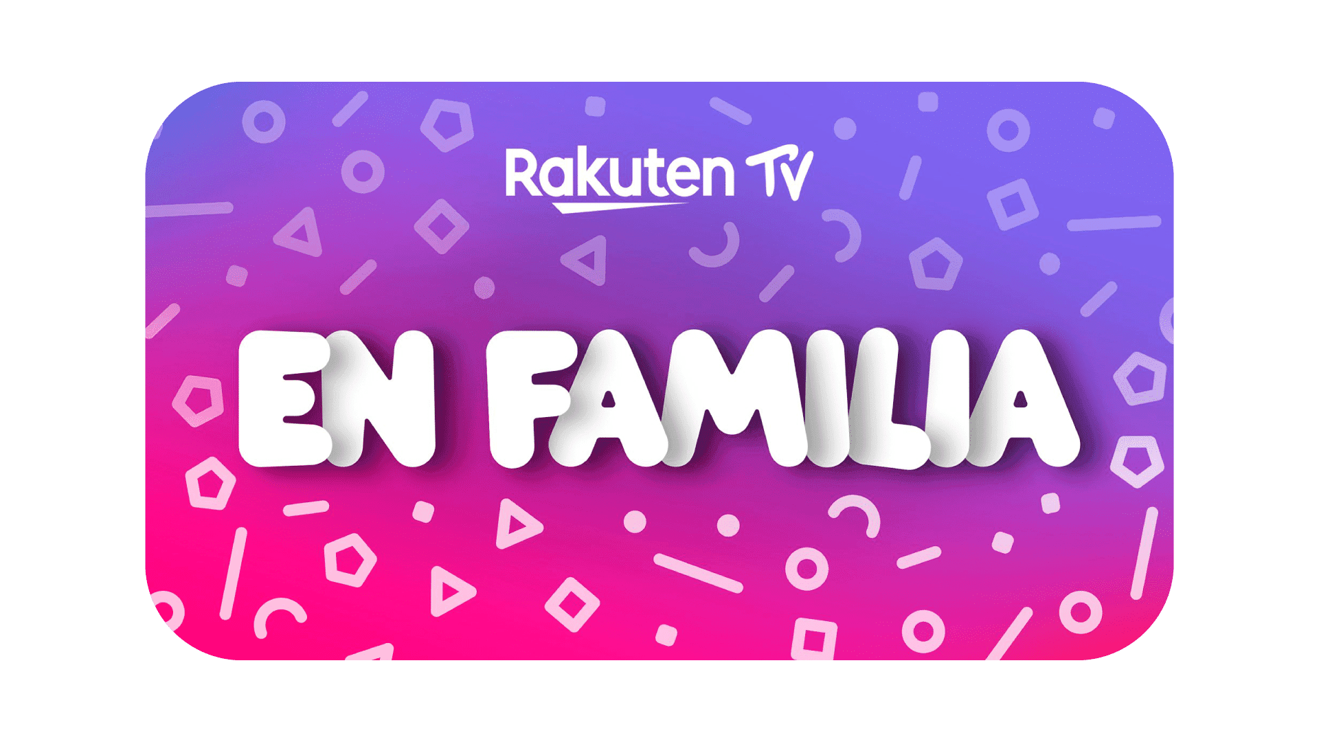 Rakuten TV en Familia logo