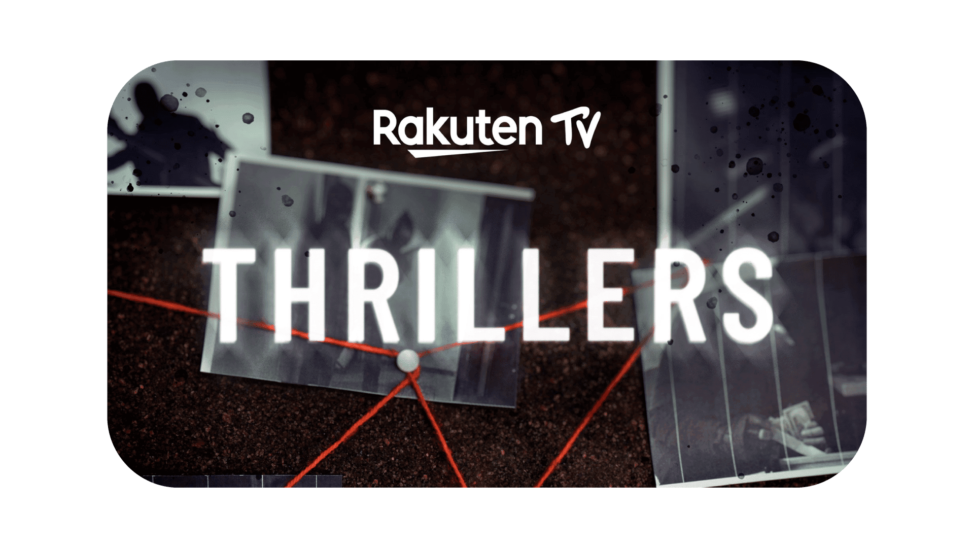 Rakuten TV Thrillers logo