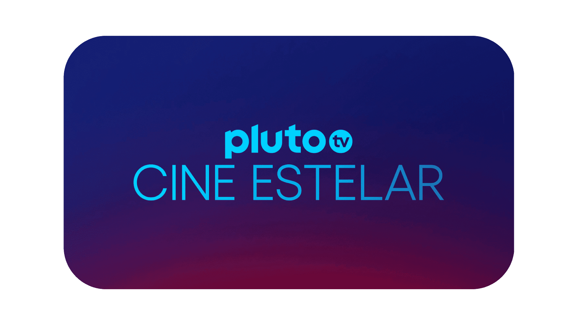 Pluto TV Cine Estelar logo