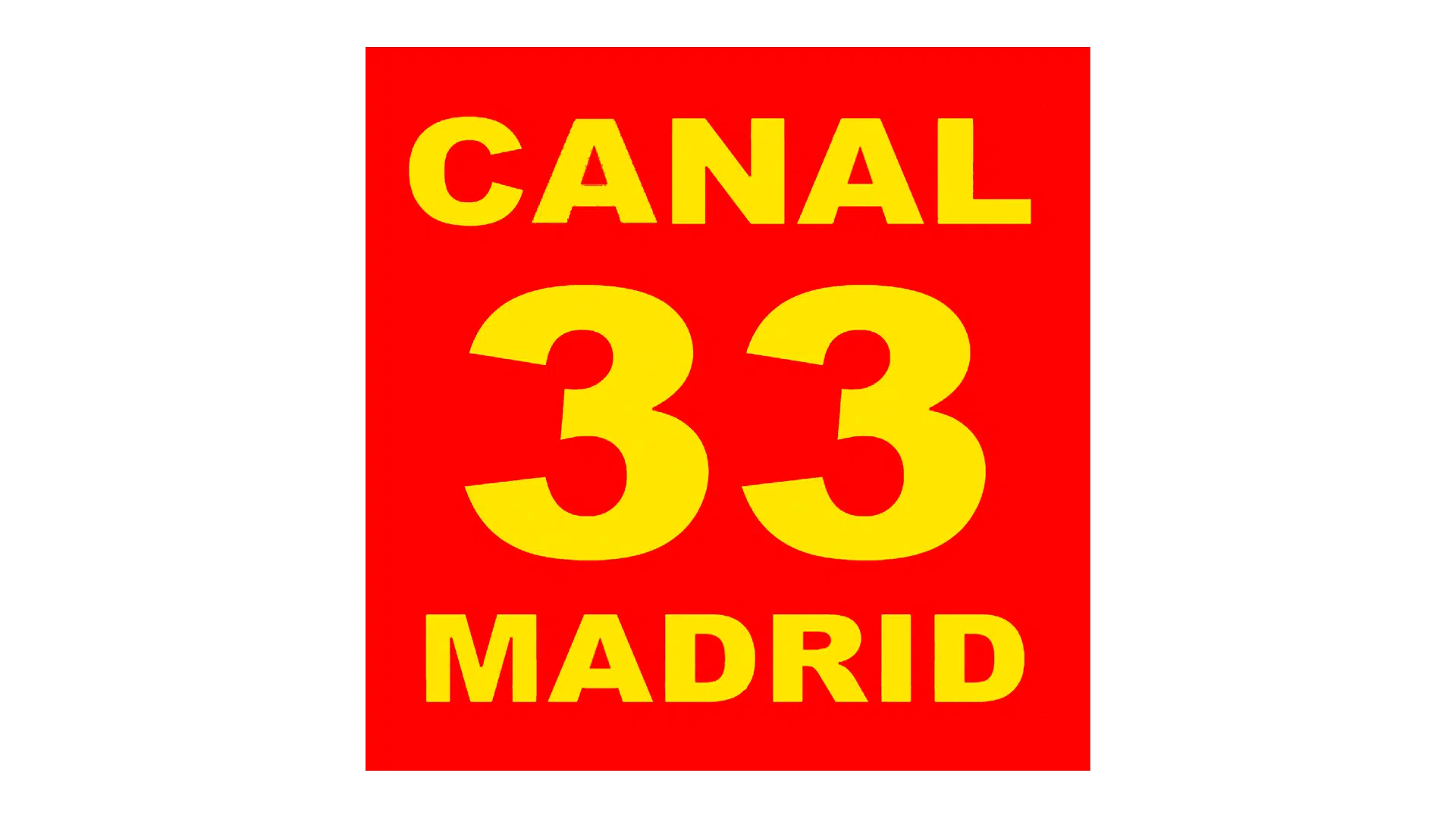 Canal 33 Madrid logo
