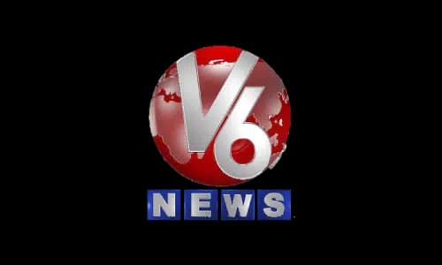 V6 News Telugu logo